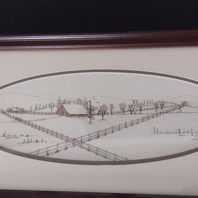 Framed Art Print by Harold Simons (T)