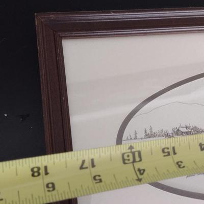 Framed Art Print by Harold Simons (T)