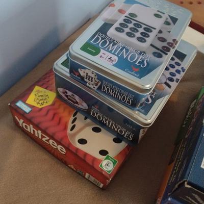 Assortment of Board Games and Playing Cards