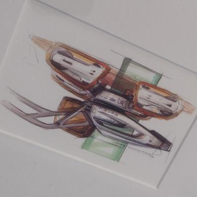 Framed Contemporary Industrial Heavy Equipment Concept Pictures 25/150 (T)