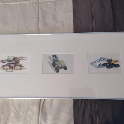 Framed Contemporary Industrial Heavy Equipment Concept Pictures 25/150 (T)