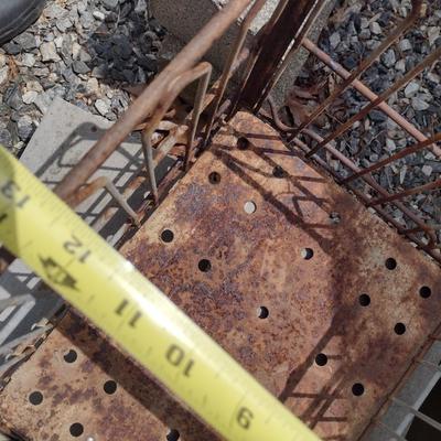 Pair of Vintage Milk Bottle Crates includes Biltmore Dairy Brand (T)