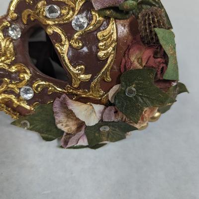 Vintage Wayne Kleski Long Nose Mask Mardi Gras