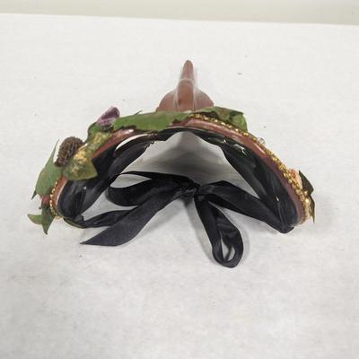 Vintage Wayne Kleski Long Nose Mask Mardi Gras