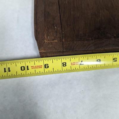 Antique Hand Carved Wood Panel