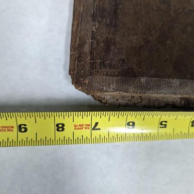 Antique Hand Carved Wood Panel