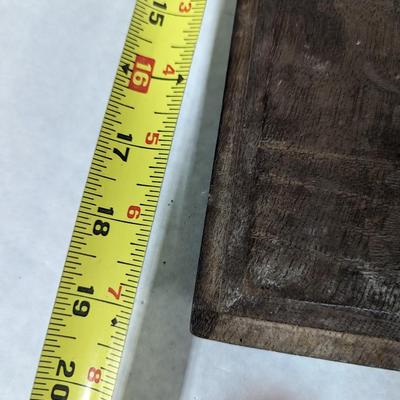 Antique Hand Carved Wood Panel