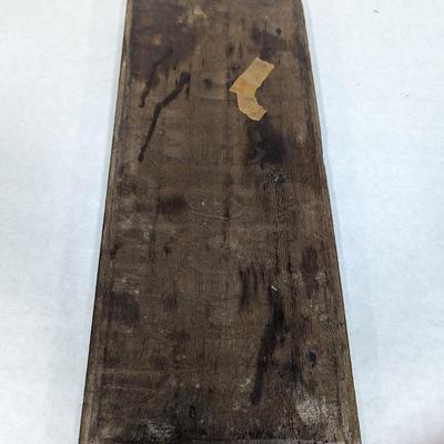 Antique Hand Carved Wood Panel