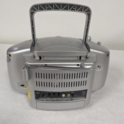 Home Accents Portable TV/FM AM Radio CD Player