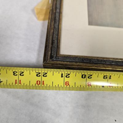 Oriental Hand Painted On Silk Art