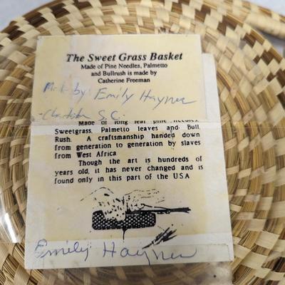 Sweet Grass Basket Charleston SC