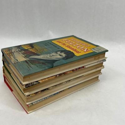 Book lot of 4 Landmark Children’s Historical Novels - Robert Fulton, California, Ethan Allen, Peter Stuyvesant