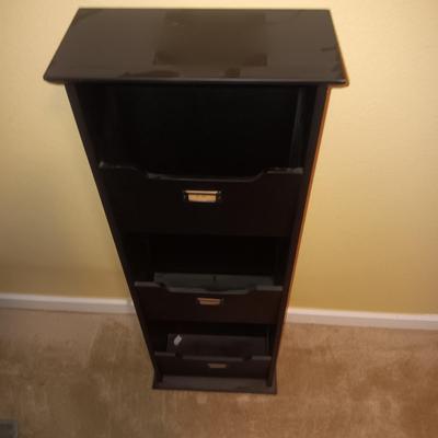 FREE STANDING 3 TIER FILE BOX AND STORAGE CONTAINERS