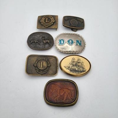 Vintage Belt Buckle Variety (7)