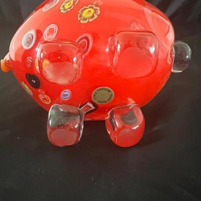 Murano and Swarovski Glass Pigs & More (LR-RG)