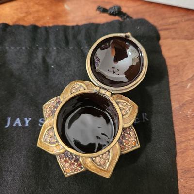 Jay Strongwater Trinket Holder with Box