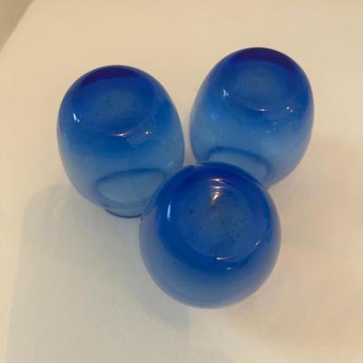 Blue Glass Vase Collection (L-MG)