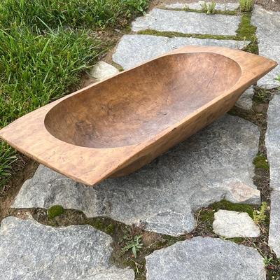 Hand Hewn Dough Bowl/Trough (LR-RG)