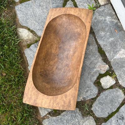 Hand Hewn Dough Bowl/Trough (LR-RG)