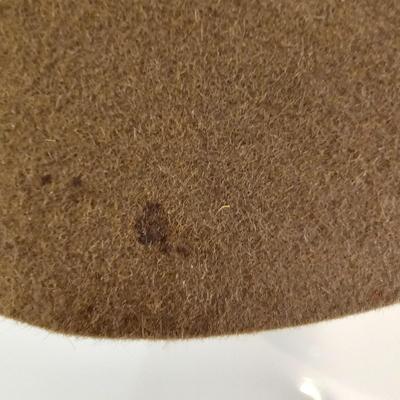 Stetson Felt Hat w/ Rattlesnake Hat Band & Leather Gloves (L-MG)