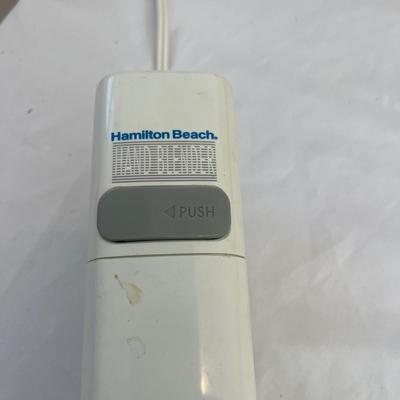 Cuisinart Food Processor & Hamilton Beach Hand Blender (L-MG)