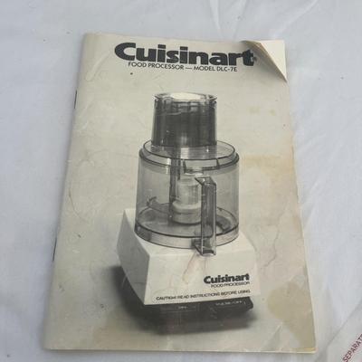 Cuisinart Food Processor & Hamilton Beach Hand Blender (L-MG)