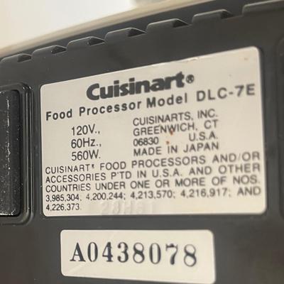 Cuisinart Food Processor & Hamilton Beach Hand Blender (L-MG)