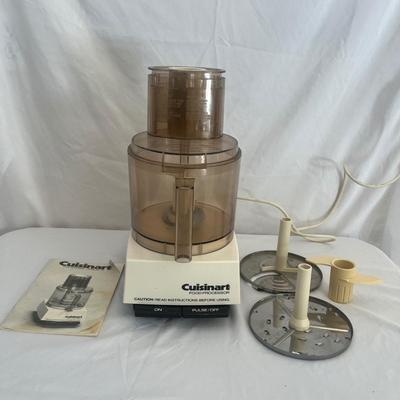 Cuisinart Food Processor & Hamilton Beach Hand Blender (L-MG)