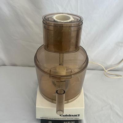 Cuisinart Food Processor & Hamilton Beach Hand Blender (L-MG)