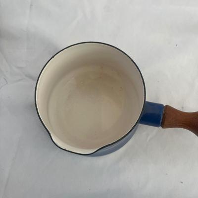 Le Creuset Kettle, Dansk Sauce Pot, Fondue Knives & Fondue Pot (L-MG)