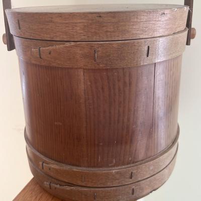 Primitive Firkin Sugar Buckets (K-RG)