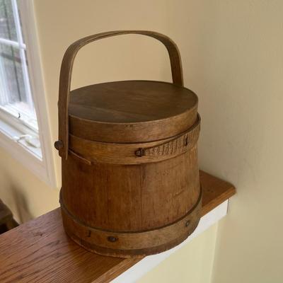 Primitive Firkin Sugar Buckets (K-RG)