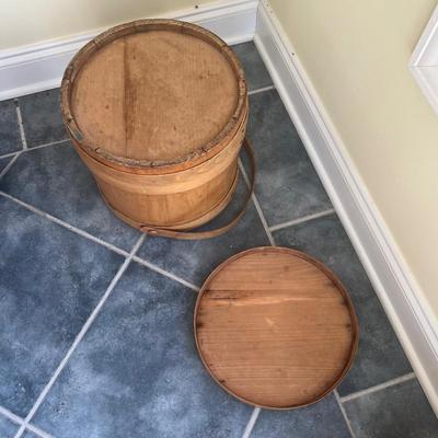 Primitive Firkin Sugar Buckets (K-RG)