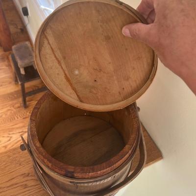 Primitive Firkin Sugar Buckets (K-RG)