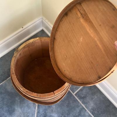 Primitive Firkin Sugar Buckets (K-RG)