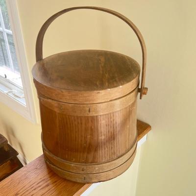 Primitive Firkin Sugar Buckets (K-RG)