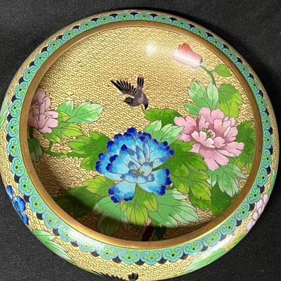 Large Cloisonne Bowl