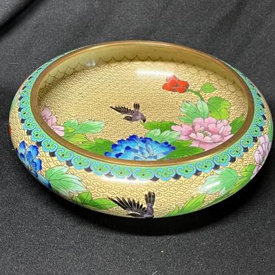 Large Cloisonne Bowl