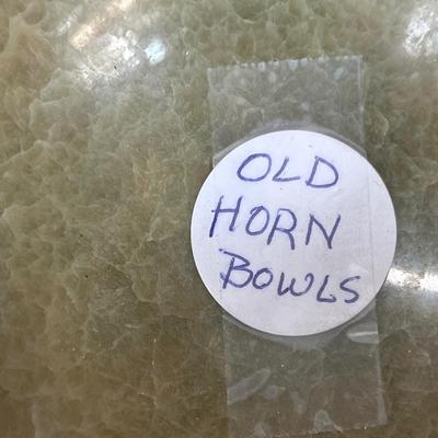 Horn & ormalou bowls