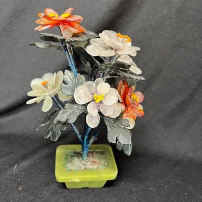 Jade flower arrangement