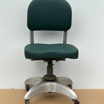 Mid-Century August 1951 Industrial Green Tanker Chair by Giò Ponti for GoodForm