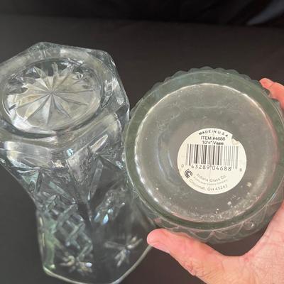 Hoosier & More Glass Vases (LR-RG)