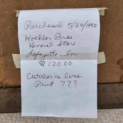 Currier & Ives ‘The Tree of Temperance’ & More Folk-Art Prints (UB1-DZ)