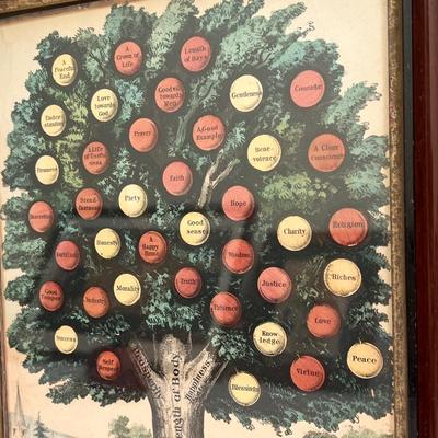 Currier & Ives ‘The Tree of Temperance’ & More Folk-Art Prints (UB1-DZ)