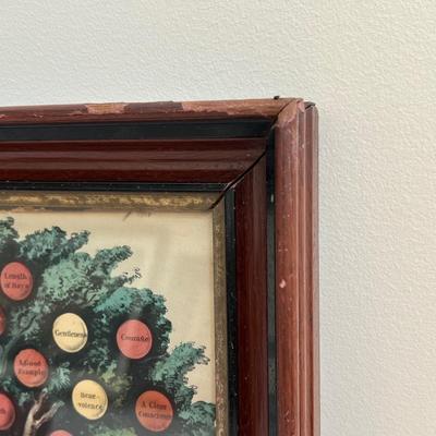 Currier & Ives ‘The Tree of Temperance’ & More Folk-Art Prints (UB1-DZ)