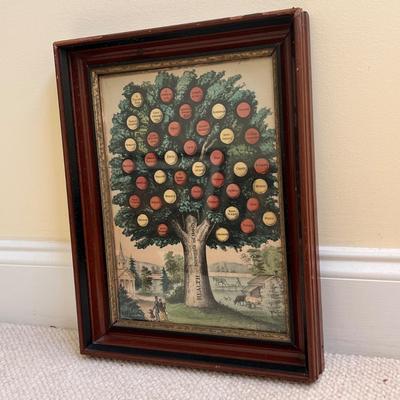 Currier & Ives ‘The Tree of Temperance’ & More Folk-Art Prints (UB1-DZ)