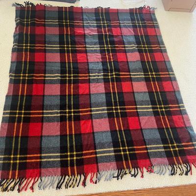 Picnic/Tailgating Array w/Basket, Wool Blanket, & More (L-MG)