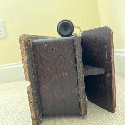 Western Electric Company Wood Crank Phone (UB1-DZ)