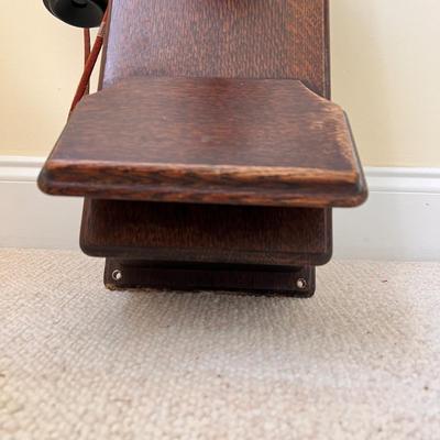 Western Electric Company Wood Crank Phone (UB1-DZ)