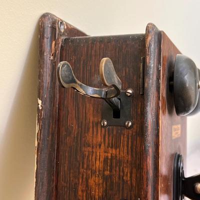 Western Electric Company Wood Crank Phone (UB1-DZ)